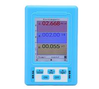 Misuratore EMF, rilevatore di radiazioni da campo elettromagnetico, rilevatore ABS per radiazioni elettromagnetiche, tester per campi magnetici EMF 2 in 1, tester digitale portatile per la vita