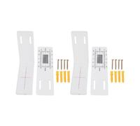 Misuratore Espansione Della Frattura In Acrilico Confezione Da 4 Strumenti Misurazione Angolo A Forma L Per L'ispezione Domestica E Professionale Del Monitor Delle Crepe