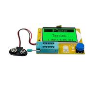 Misuratore ESR LCR-T4 MF9 TC1 T7 T10H Transistor Tester Diodo Triodo Capacità SCR Induttanza con test eseguito(Buckle-LCR-T4)
