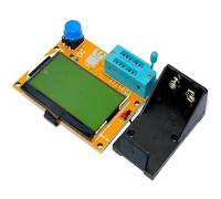 Misuratore ESR LCR-T4, tester for transistor, diodo, triodo, capacità, MOS Mega328, tester for transistor + CUSTODIA (non batteria)(LCR-T3)