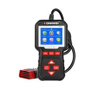 Misuratore KW320: OBD diagnostica LCD manuale utente Cavo USB OBD 8-18VDC...