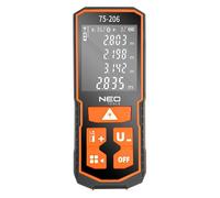 MISURATORE LASER 75-206 - range max 100 metri