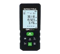 Misuratore Laser QM 100 G SPEKTRA DISTANZIOMETRO MT.100 GREEN