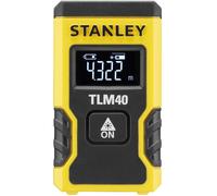 Misuratore laser TLM40 Stanley a batterie 0,15÷12 m ± 6 mm/10 m misura continua