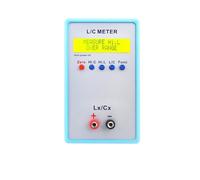 Misuratore LCR, Misuratore di induttanza e capacità L/C portatile digitale a ponte LCR Tavolo Display LCD giallo