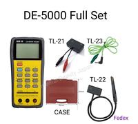Misuratore LCR portatile di precisione DE-5000 TL-21 TL-22 TL-23 con custodia...