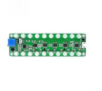 Misuratore LED compatto attivato dal suono per audio e per rappresentazione SPECTRUM Funziona con fonti di alimentazione USB o DC standard (LED a tre colori)