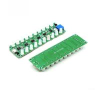 Misuratore LED compatto attivato dal suono per audio e per rappresentazione SPECTRUM funziona con fonti di alimentazione USB o DC standard (LED verde)