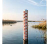 misuratore livello Acqua In M, Profondimetro Pozzo Perforato | Misuratore Livello 'acqua, Profondità Delle Acque Sotterranee, Strumento Livellamento(L 39m/128ft)