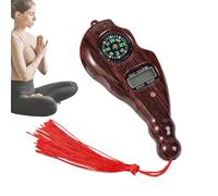 Misuratore manuale digitale - 8.66 pollici Tally Clicker | Legno Display LED 5 Cifre - Misuratore di perline rotante 2 in 1 con per meditazione | Questo strumento compatto e facile