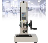 Misuratore manuale orizzontale digitale push-pull tester di forza di trazione, supporto di prova push-pull manuale guidato a ruota, banco di prova e misuratore di forza digitale, 500N
