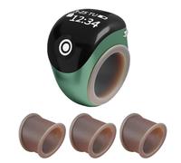 Misuratore manuale per | Anello gadget di conteggio in reale stabile - Anello contatore per dita con clicker | Per interni esterni giornalieri Golf Matematica in sercizio, Se