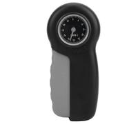 Misuratore meccanico della forza di presa, misuratore di presa della mano, display con schermo enorme in ABS, misuratore di forza della mano per rinforzare il polso (Nero Grigio)