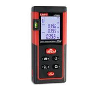 MISURATORE METRO DIGITALE PROFESSIONALE 50 M LASER PORTATILE DISPLAY LCD