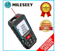 Misuratore Metro Laser PROFESSIONALE 50M Metro digitale misuratore distanza LCD