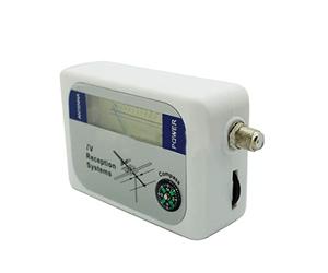 Misuratore Mini ricevitore TV digitale DVB-T Finder Antenna terrestre Potenza del segnale Box batteria Linea di connessione, Localizzatore satellitare