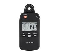 Misuratore PAR Luxmetro Sensore PPFD Spettro completo Funzione di registrazione intuitiva Misuratore di luce for piante da interno ed esterno Misura la luminosità dell'illuminazione