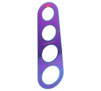 Misuratore Pasta a 4 Fori in Acciaio Inox 430 per Spaghetti | Design Sottile da 44g, Selezione Multi Misura, per Soba e Cucina Domestica