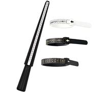 Misuratore per anelli UK US Strumento di misurazione per anelli da uomo e donna Tabella delle taglie per anelli e dita diametri UK taglie dalla A alla Z anelli in plastica per taglie mandrino guida