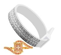 Misuratore per anulare, misuratore delle dita - metro per misurare la circonferenza delle dita, Siehe Beschreibung, Vedi descrizione, Vedi descrizione