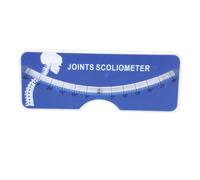 Misuratore per della scoliosi Scoliometro per colonna vertebrale a livello Strumento misurazione per goniometri ospedalieri da 0-30° Scoliometro