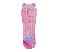 Misuratore per scarpe da bambino, con base antiscivolo, grazioso strumento di misurazione, display a doppia scala, per bambini, per shopping, casa, all'aperto