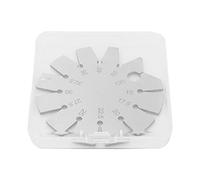 Misuratore per Smusso per Coltelli, Goniometro per Bordi Obliqui in Acciaio Inossidabile, Misuratore per Angolo Smussato Compatto 15°-120° con Scatola di Plastica