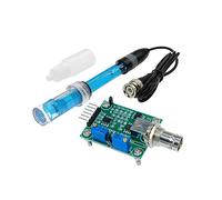 Misuratore PH, 0-14 Rilevamento valore PH Sensore BNC Modulo misuratore Elettrodo Sonda Monitor Scheda controller Tester Regolatore di rilevamento(Set)