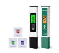 Misuratore PH 2 Pz/Set Digitale Portatile Temperatura TDS EC PH Meter Test Penna Display LCD Cartina di tornasole Tester for La qualità dell'Acqua Purezza Rilevatore 5 In1(TPH01692)