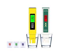 Misuratore PH, 2 Pz/set Digitale Portatile Temperatura TDS EC PH Meter Test Penna Display LCD Cartina di tornasole Tester for La Qualità Dell'acqua Purezza Rilevatore 5 In1(TPH01691)