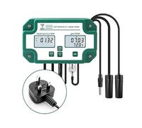 Misuratore PH Digitale PH EC TDS Salt SG.Temp Misuratore Tester della qualità dell'Acqua Registratore Dati Monitor Intelligente 6 in 1 Controllo App Tuya(Only Universal Plug)