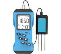 Misuratore pH digitale test terreno 7 in 1 sensore NPK, umidità e temperatura - Kit test terreno ad alta precisione LCD retroilluminato for giardino, prato, fattoria, piante interno esterno