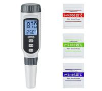 Misuratore PH, Dr.meter PH Metro Campo di Misura 0-14 PH Tester Digitale Misuratore Ph Con Display LCD Misuratore Ph Acqua 0,01 Alta Precisione per Piscine, Acquari