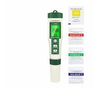 Misuratore PH, Misuratore di pH digitale 10 in 1, tester della qualità acqua, PH/Cl₂/TDS/EC/durezza, rilevatore ricco di idrogeno for acqua potabile, acquari, piscine