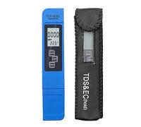 Misuratore PH Misuratore PH 0,01 PH Tester della qualità Acqua ad Alta precisione con intervallo di misurazione 0-14 PH, Tester della qualità Acqua TDS TDS&EC LCD Acqua(Blue TDS Meter)