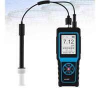 Misuratore pH ORP digitale, tester acqua con memoria e allarme | Misura pH, ORP e temperatura con calibrazione a 3 punti, allarmi limite, memoria ed esportazione dati Type-C.