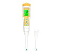 Misuratore pH per Alimenti con Sonda Sostituibile - Phmetro Lievito Madre Digitale per Carne, Impasti, Inscatolamento, Formaggio + Piaccametro per Alimenti - Yinmik Misuratore pH per Acqua e Terreni