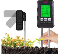 Misuratore PH Terreno 6 in 1,Igrometro Piante Con Fertilità Del Suolo/Umidità/Ph