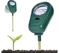 Misuratore PH Terreno, Strumento Giardinaggio 3 in 1 per Tester Suolo Umidità/Fe