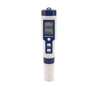 Misuratore PH Tester Digitale for monitoraggio della qualità Acqua, TDS/EC/PH/salinità/Temperatura 5 in 1 for Piscine, Acqua Potabile, acquari(No Backlight)