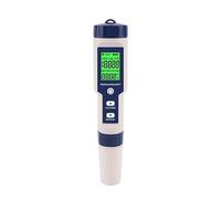 Misuratore PH Tester Digitale for monitoraggio della qualità Acqua, TDS/EC/PH/salinità/Temperatura 5 in 1 for Piscine, Acqua Potabile, acquari(PH EC TDS Salt Temp)