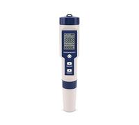 Misuratore PH Tester Digitale for monitoraggio della qualità dell'Acqua, TDS/EC/PH/salinità/Temperatura 5 in 1 for Piscine, Acqua Potabile, acquari(No Backlight)