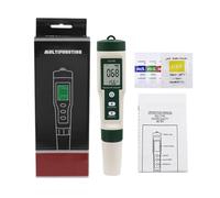 Misuratore PH Tester PH 10 in 1 Misuratore Digitale della qualità dell'Acqua con/Senza retroilluminazione TDS/EC/SALT/TEMP/SG/ORP/H2/Test Fertile(The)