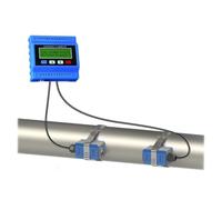 Misuratore Portata Liquidi Ultrasonico TUF-2000M con Sensore a Pinza, Alta Precisione ±1% per Tubi DN15-DN6000mm, Impermeabile IP65/IP68, Comunicazione RS485 Modbus e Uscita Analogica 4-20mA