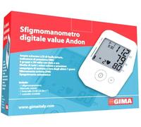 Gima Misuratore Pressione da Braccio Automatico Sfigmomanometro Digitale Andon