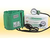 Misuratore Pressione Arteriosa da Braccio. Sfigmomanometro Aneroide Manuale 2 Tubi. Inclusa Chiave di Regolazione. Garanzia Italia.