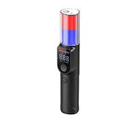 Misuratore rapido di alcol con allarme luminoso sonoro display a LED ispettore del respiro semplice da usare per driver e famiglie Colpo Liquore Tester
