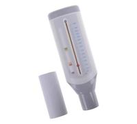 Misuratore respiratorio con guida scorrevole, design ABS | Respiratore portatile, lettore manuale con zona di marcatura visiva, telaio in ABS per uso quotidiano