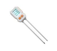 Misuratore suolo portatile per misurare valore acido-base, temperatura, umidità, con display LCD nei frutteti agricoli, strumento avanzato per l ' analisi del suolo