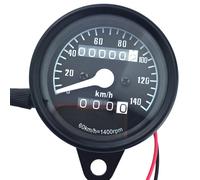 Misuratore tachimetro doppio contachilometri moto 12V misuratore preciso moto